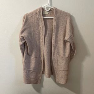 Light pink cardigan